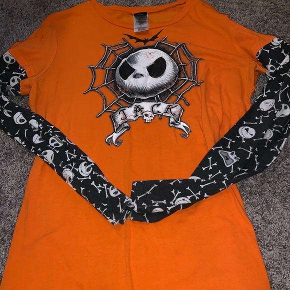 Jack Skellington Halloween Shirt - Picture 2 of 3
